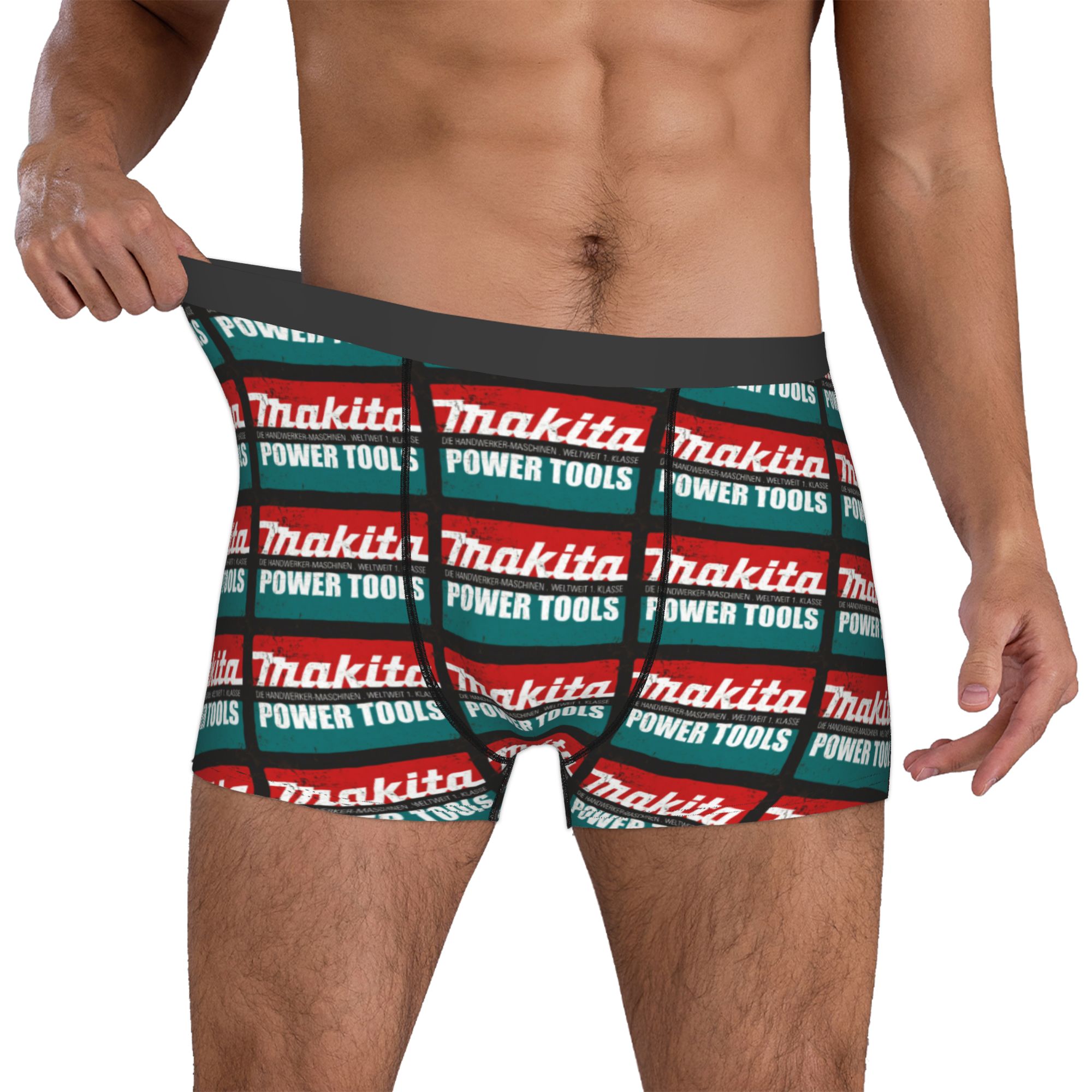 Boxer Shorts Modal - 남성용 참신한 빈티지 마키타 전동 공구