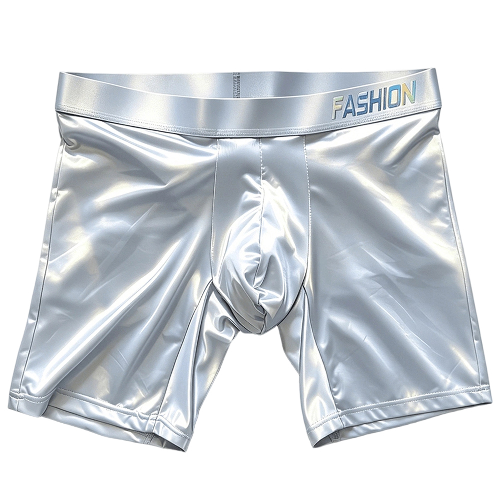 남성 속옷 드로즈 남성용 솔리드 슬림 아이스 실크 롱  - Boxer Shorts Modal 리뷰 및 가격