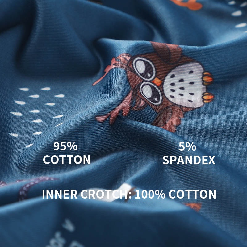 MiiOW 4개입 동물 프린트 남성용 코튼 언더웨어 섹 - Boxer Brief Pack Cotton 리뷰 및 가격