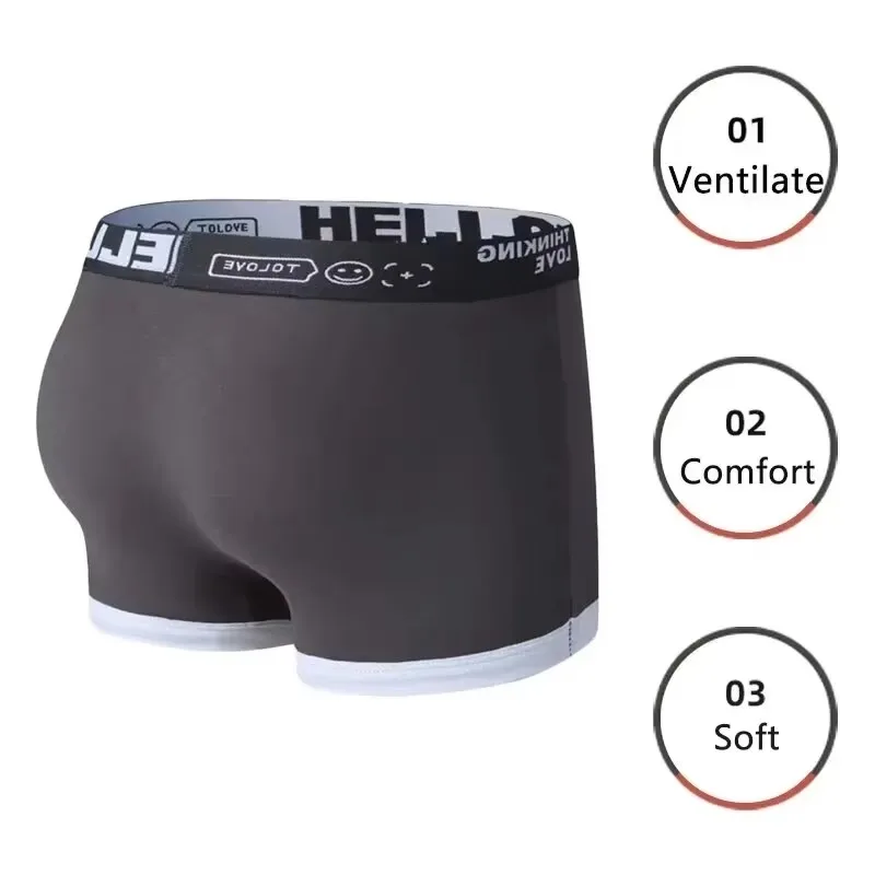남성 속옷 코튼 속옷 편지 허리띠 편안한 통기성 부드러 - Boxer Brief Pack Cotton 리뷰 및 가격