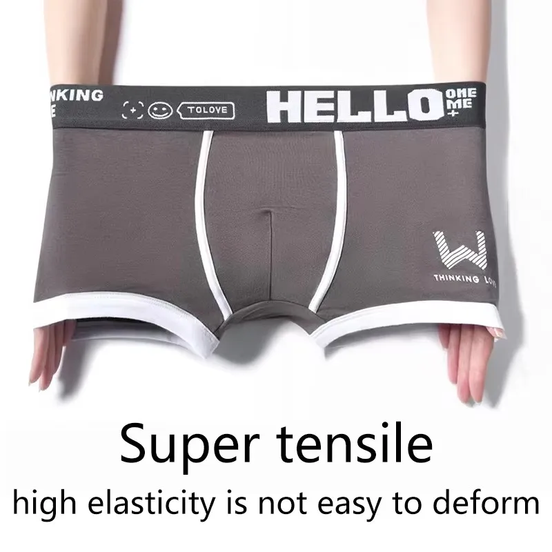 남성 속옷 코튼 속옷 편지 허리띠 편안한 통기성 부드러 - Boxer Brief Pack Cotton 리뷰 및 가격
