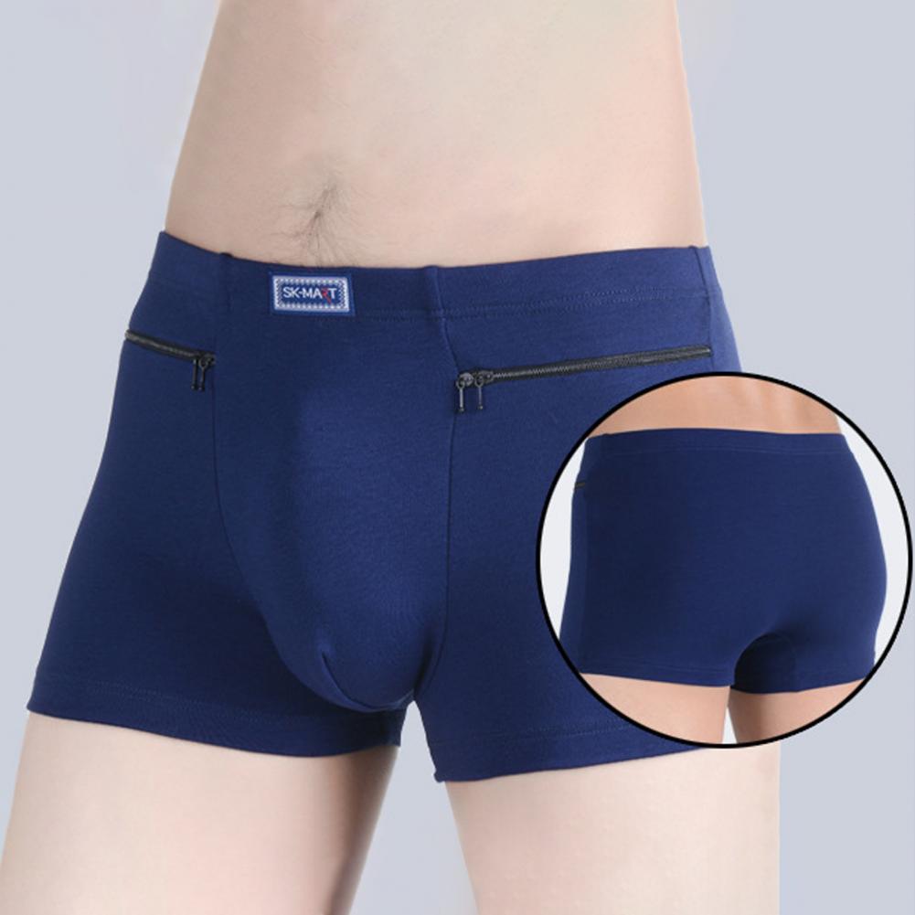 남성용 주머니 속옷 도난 방지 팬티 복서 팬티 원활한  - Boxer Brief Pack Cotton 리뷰 및 가격