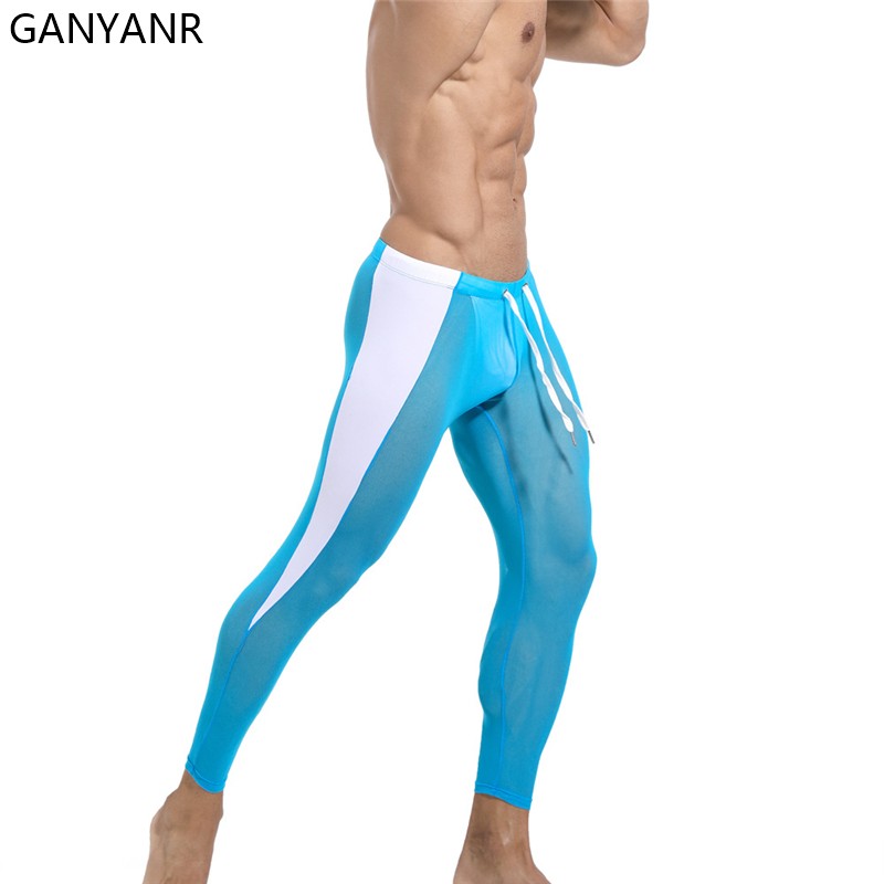 GANYANR 러닝 타이츠 남성용 압축 바지 스포츠웨어 - Compression Long Pant 리뷰 및 가격