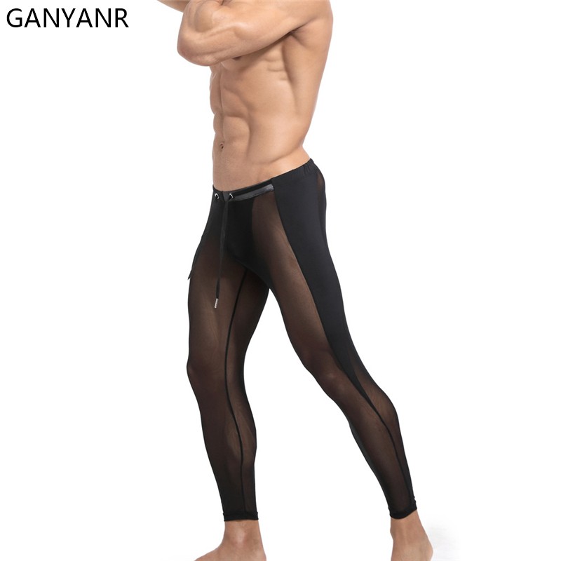 GANYANR 러닝 타이츠 남성용 압축 바지 스포츠웨어 - Compression Long Pant 리뷰 및 가격