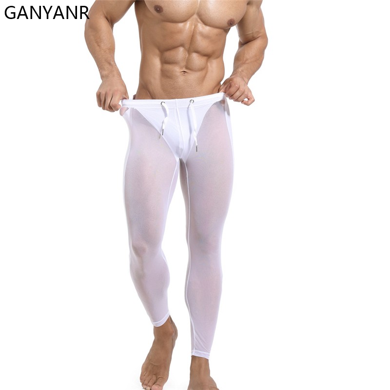 GANYANR 러닝 타이츠 남성용 압축 바지 스포츠웨어 - Compression Long Pant 리뷰 및 가격