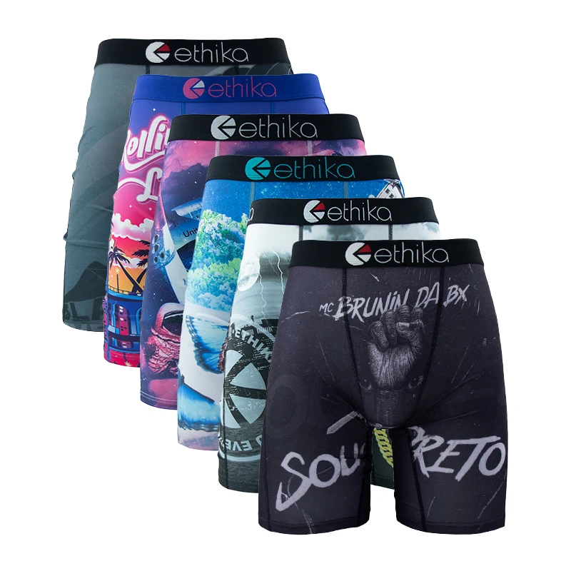 ETHIKA 6Pcs 남성 속옷 복서 통기성 남자 수영 - Boxer Shorts Modal 리뷰 및 가격